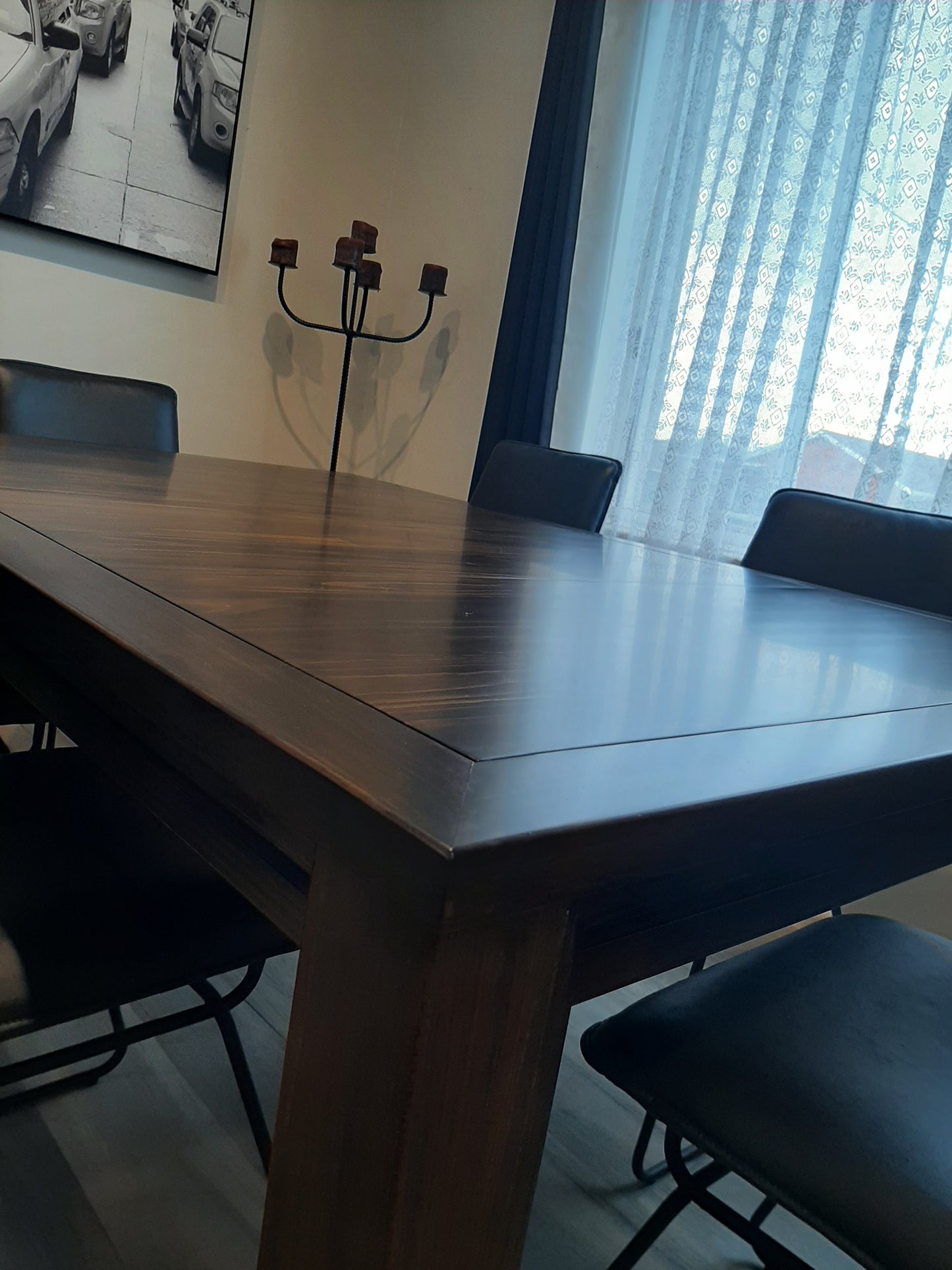 Black Japan Deluxe 6 Seater Gaming Table