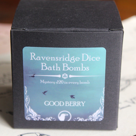 Good Berry Bath Bomb with Mystery Dice