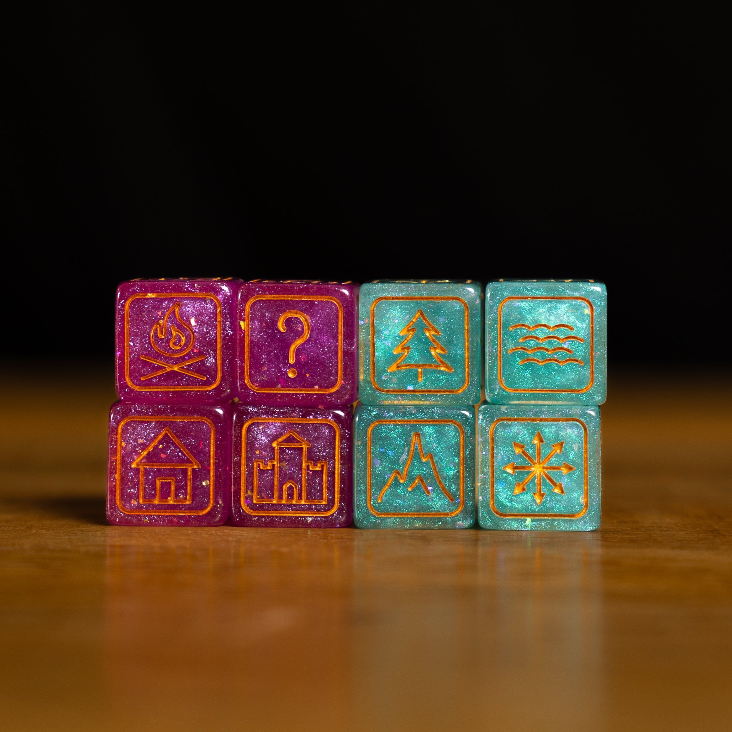 Cartograph + Cartograph Dice Set + Solo RPG Cards Bundle