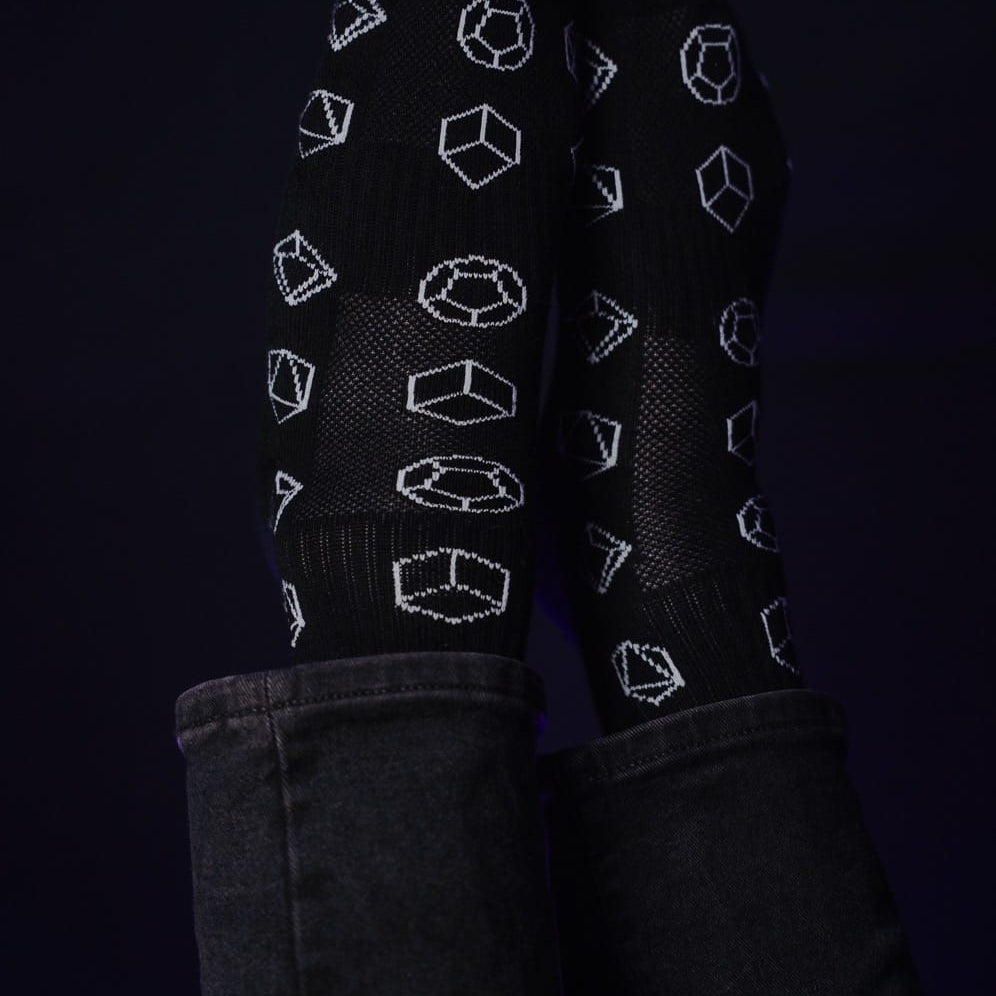 Ravensridge Polyhedral Dice Socks