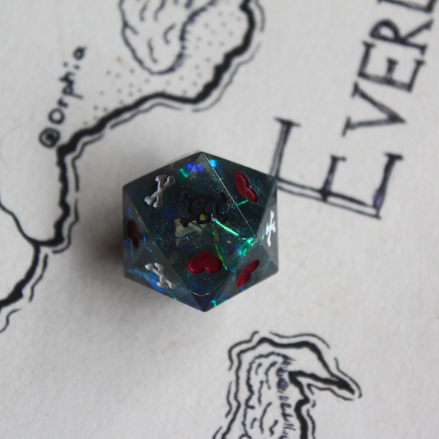 Poisonous Fruit Death Save Dice (D20)