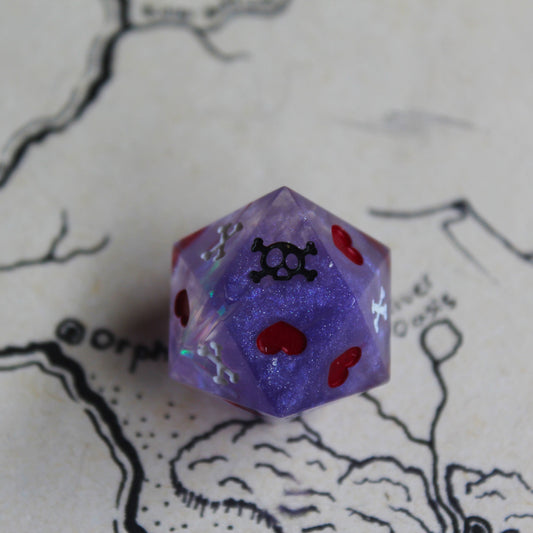 Elven Poison Death Save Dice (D20)