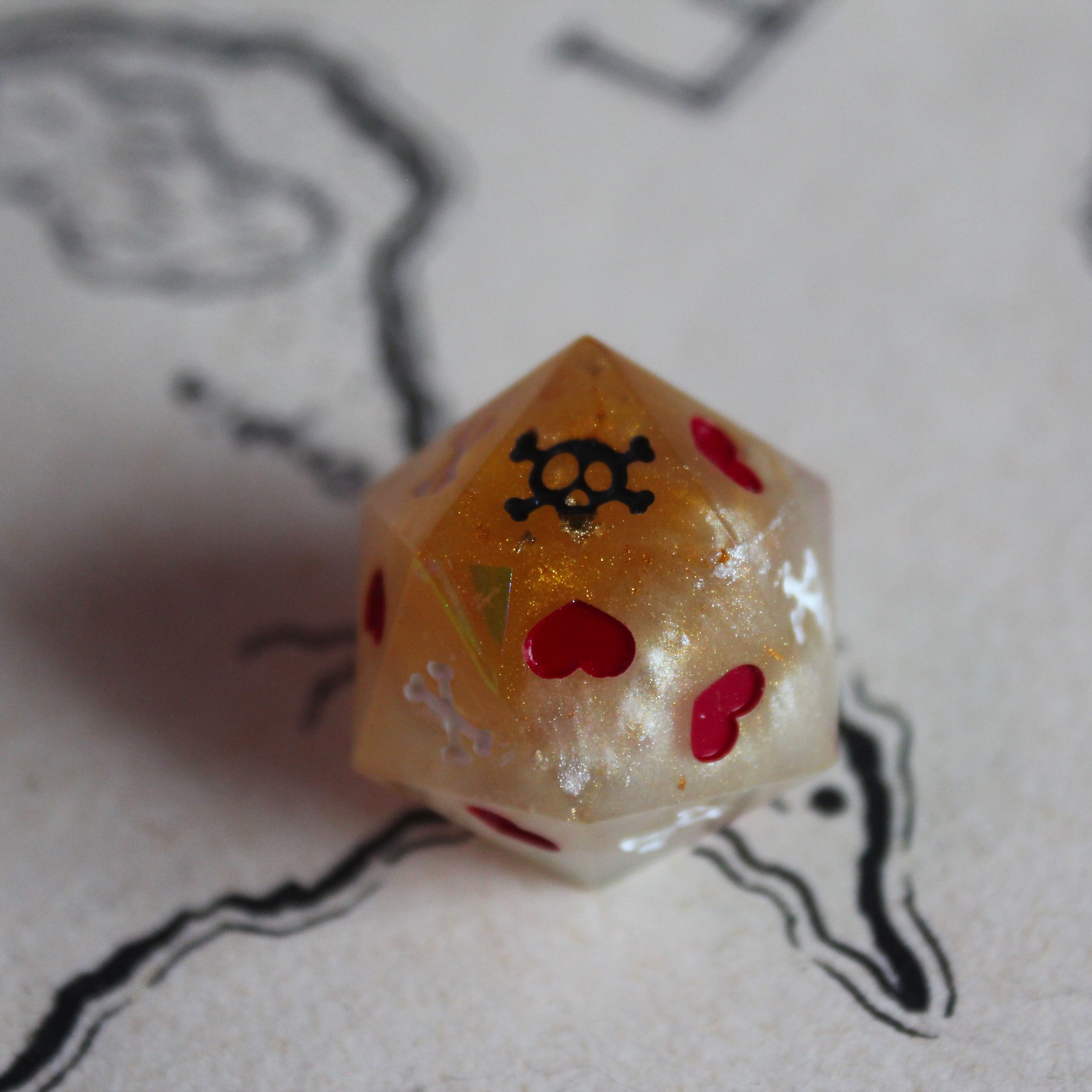 Do You Dare Death Save Dice (D20)