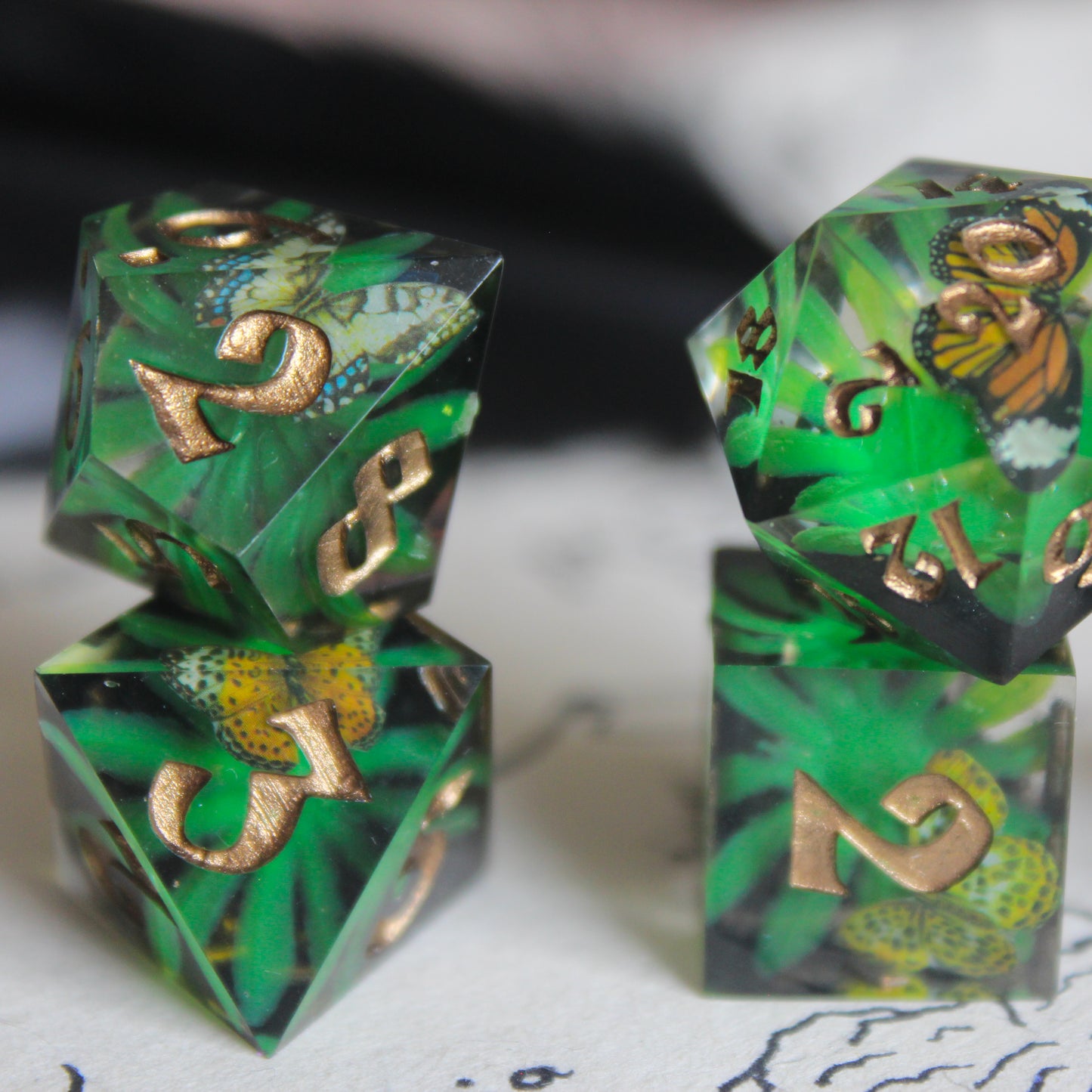 Fernery of Potions 7-Piece Dice Set