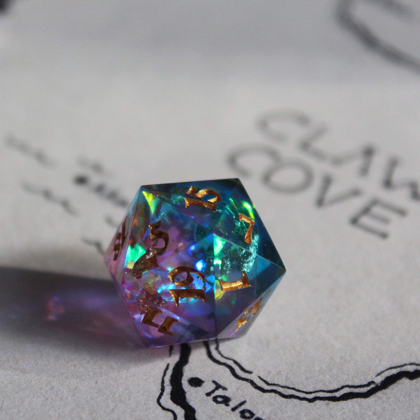 Fairy Kingdom 7-Piece Dice Set