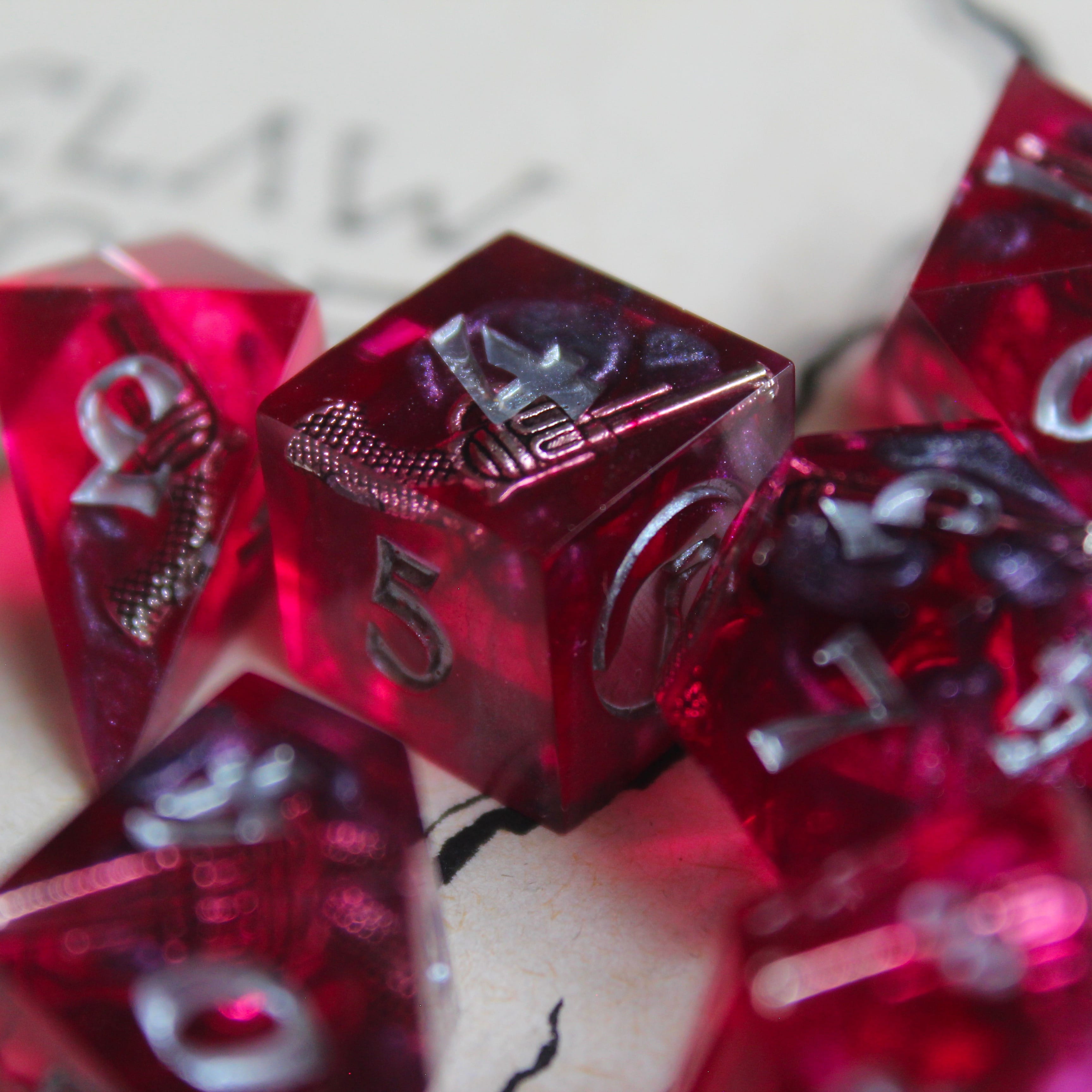 Gunslinger 7-Piece Polyhedral Dice Set