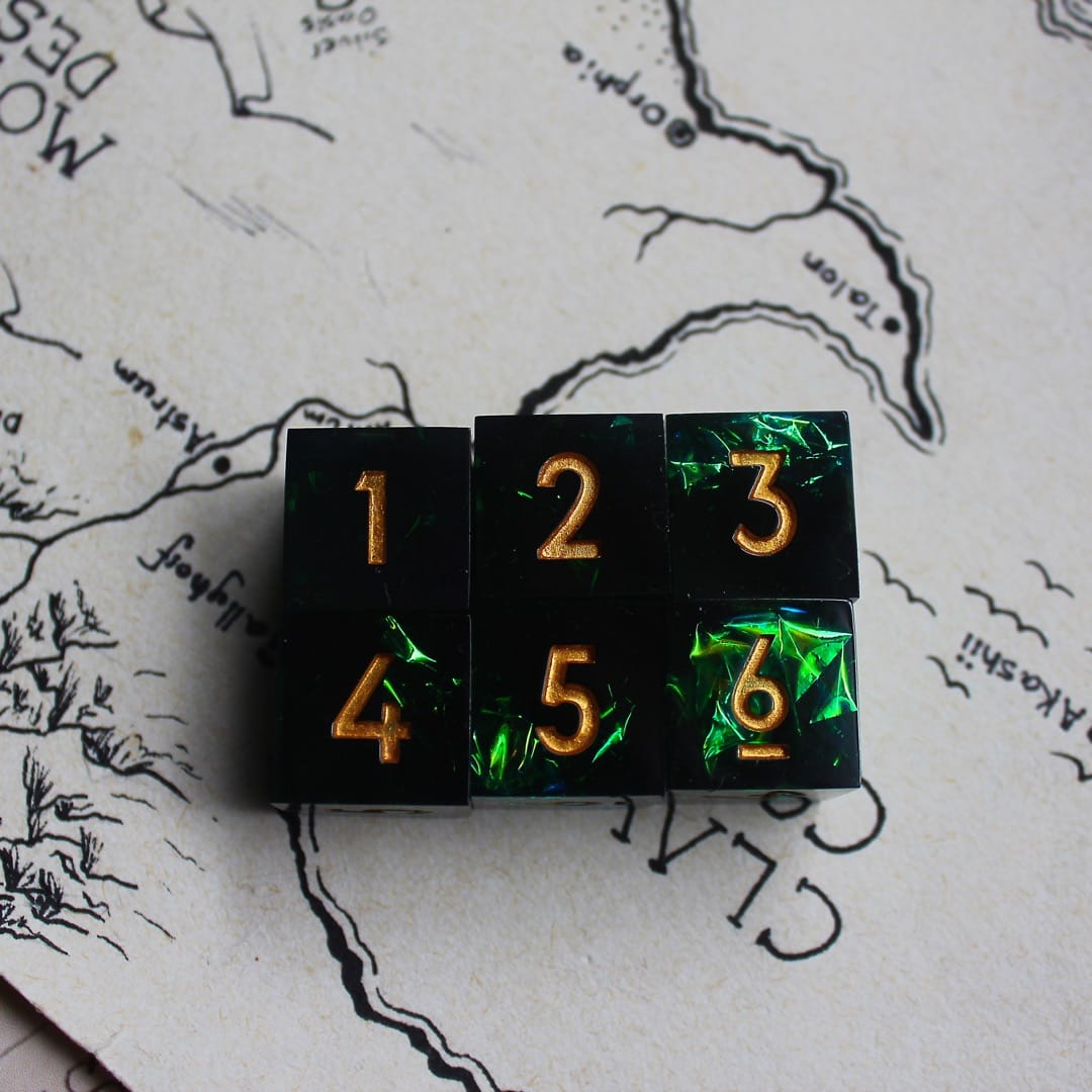 Hexes Before Exes D6 Dice Set
