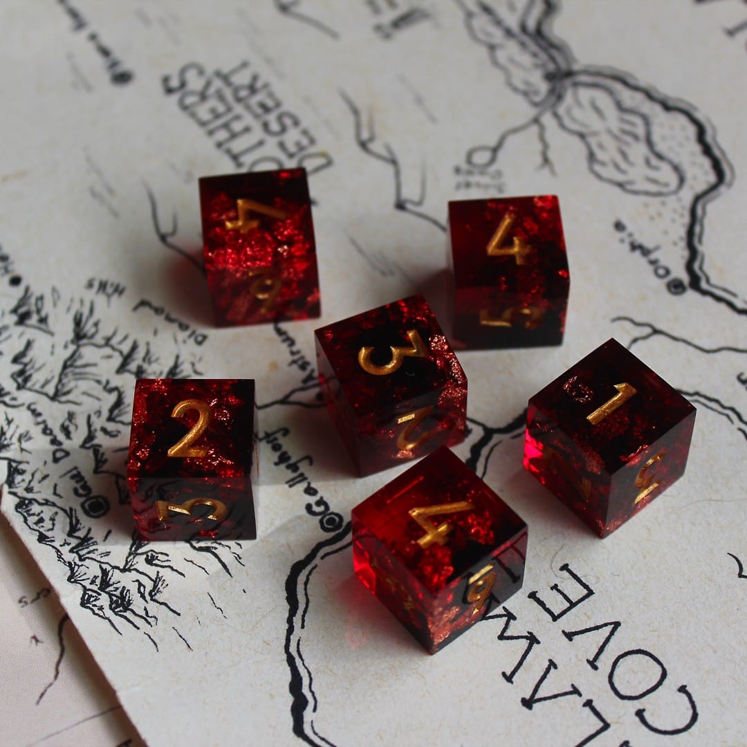 Emotional Support Math Rocks D6 Dice Set