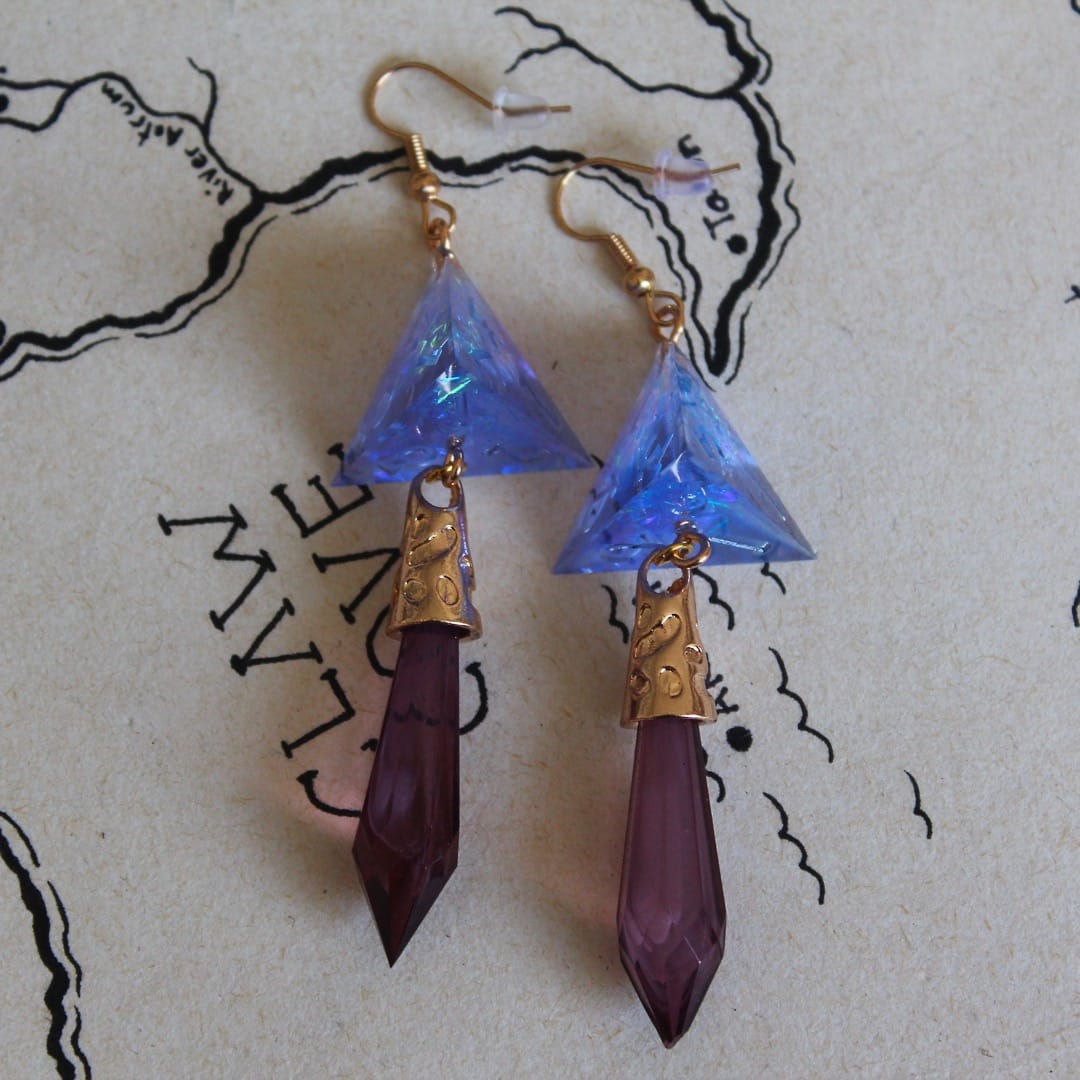 Fairy's Earrings with Dice