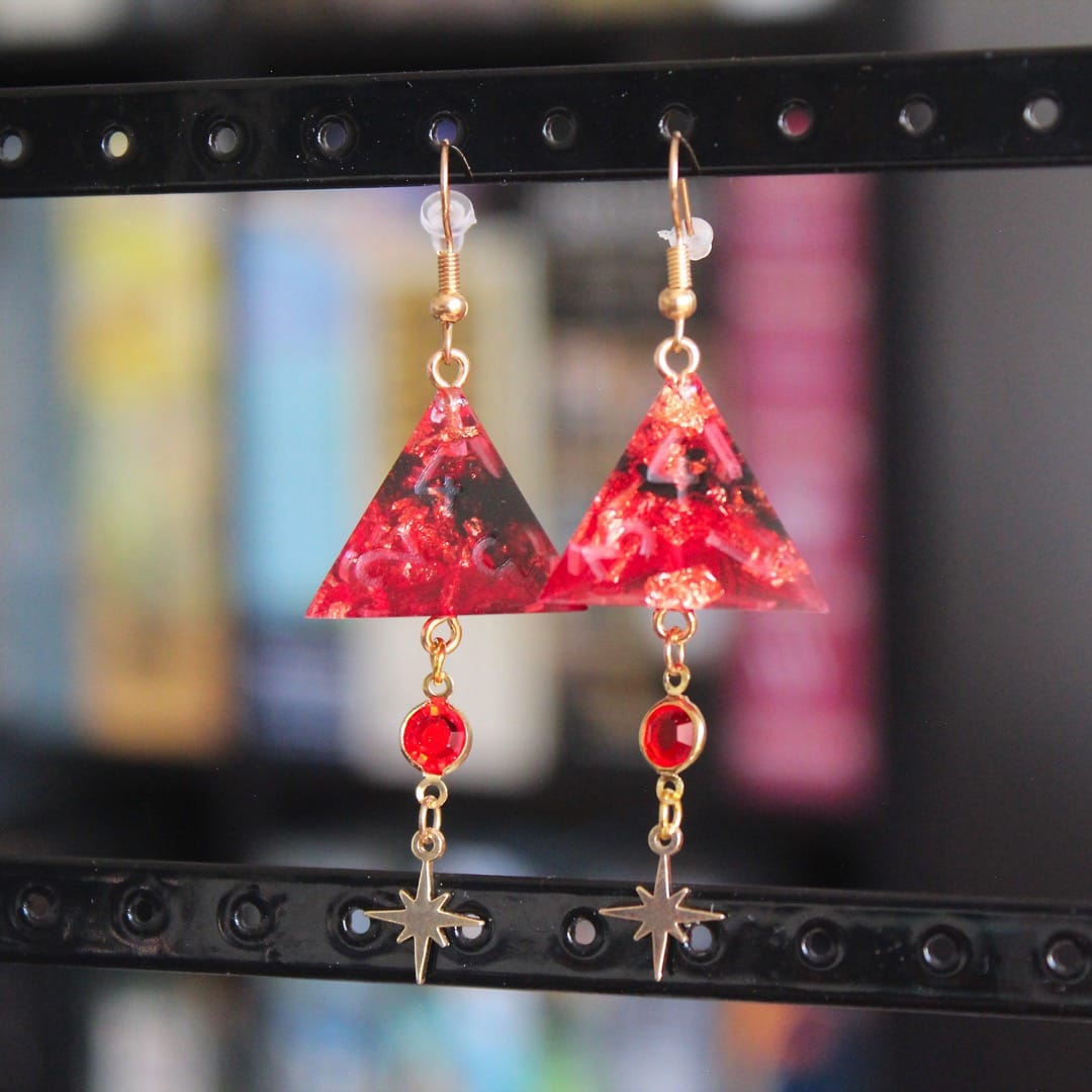 Satyr's Earrings with Dice