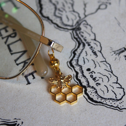 Honey Bee Glasses Charms