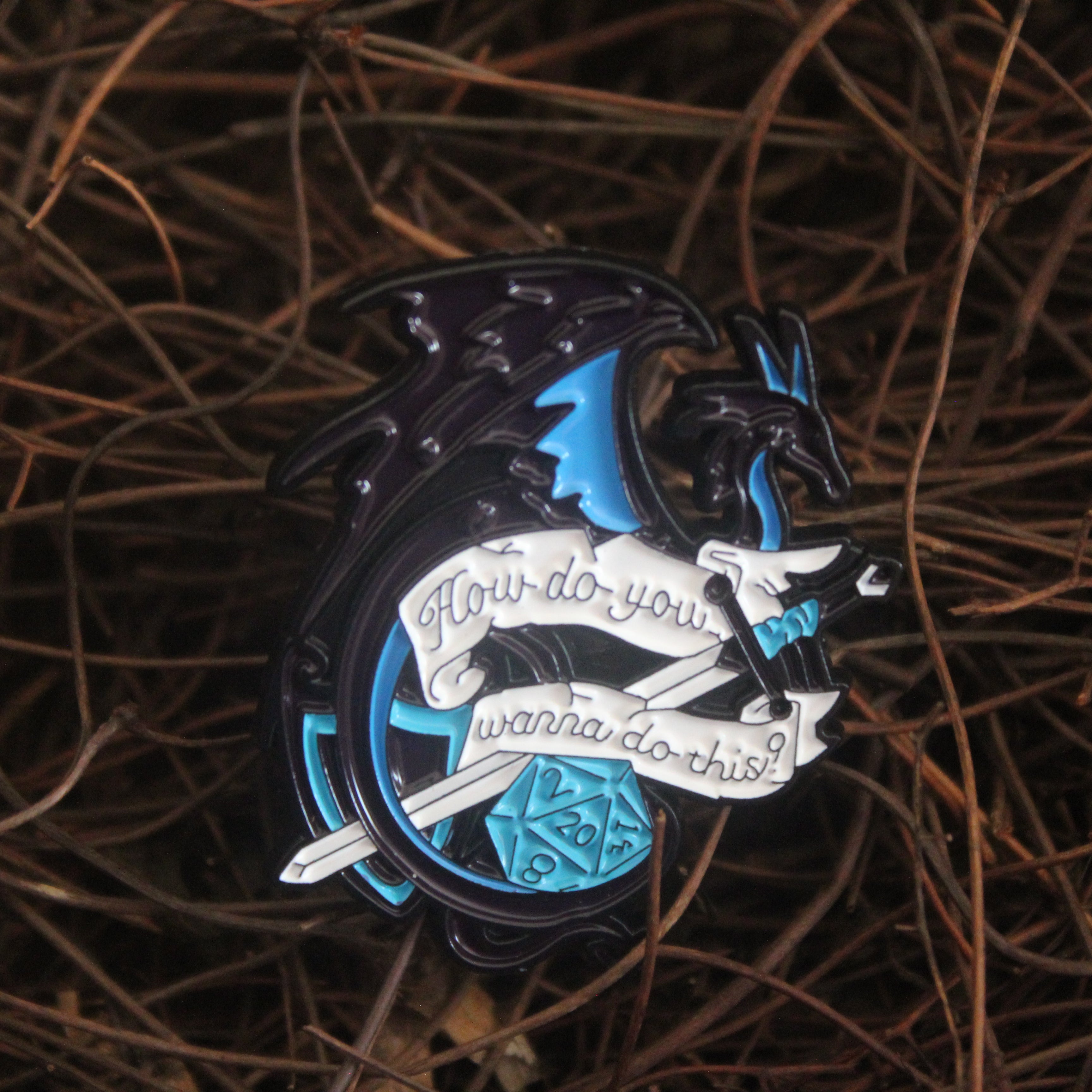 Critical Role D&D Enamel Pin