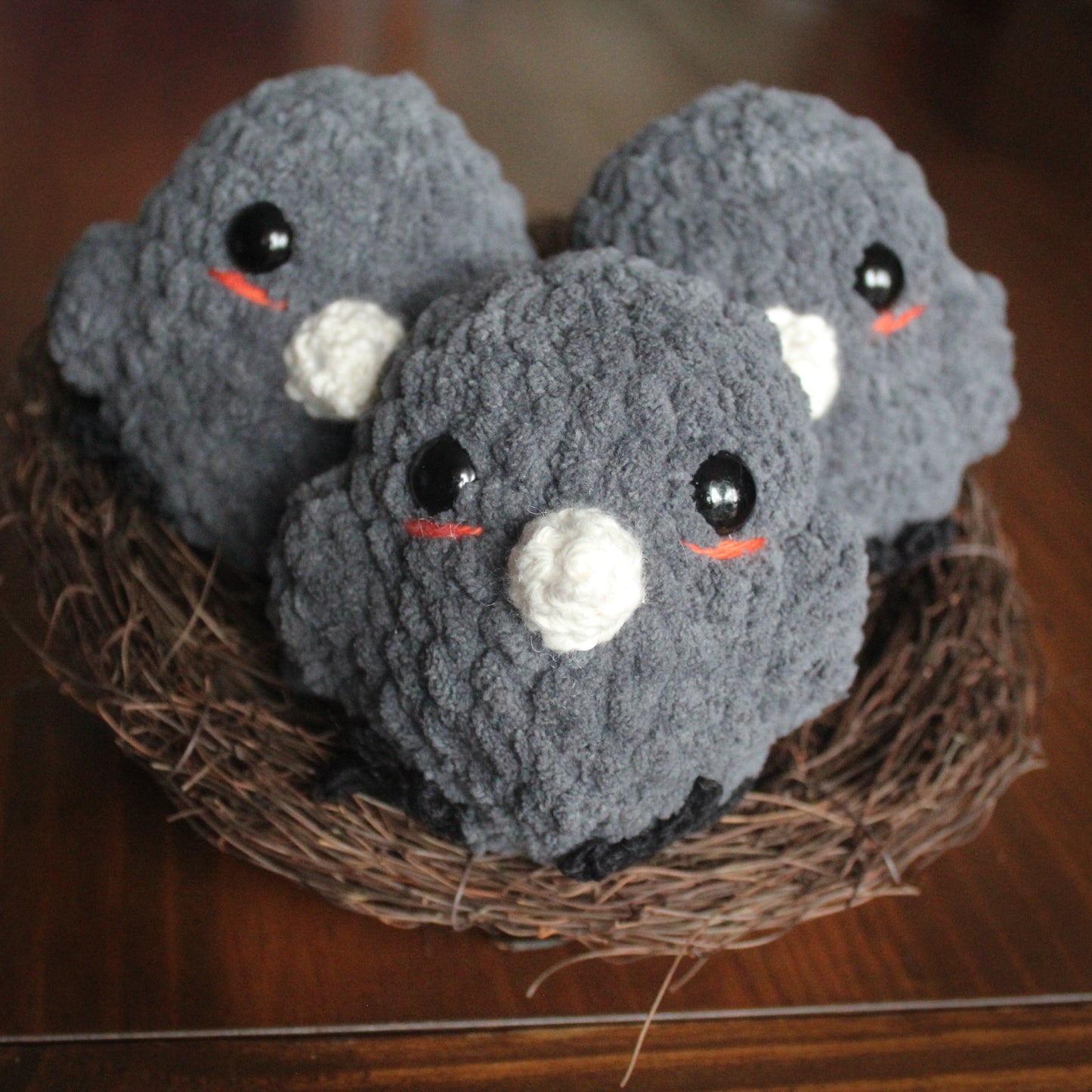 Crochet Baby Raven
