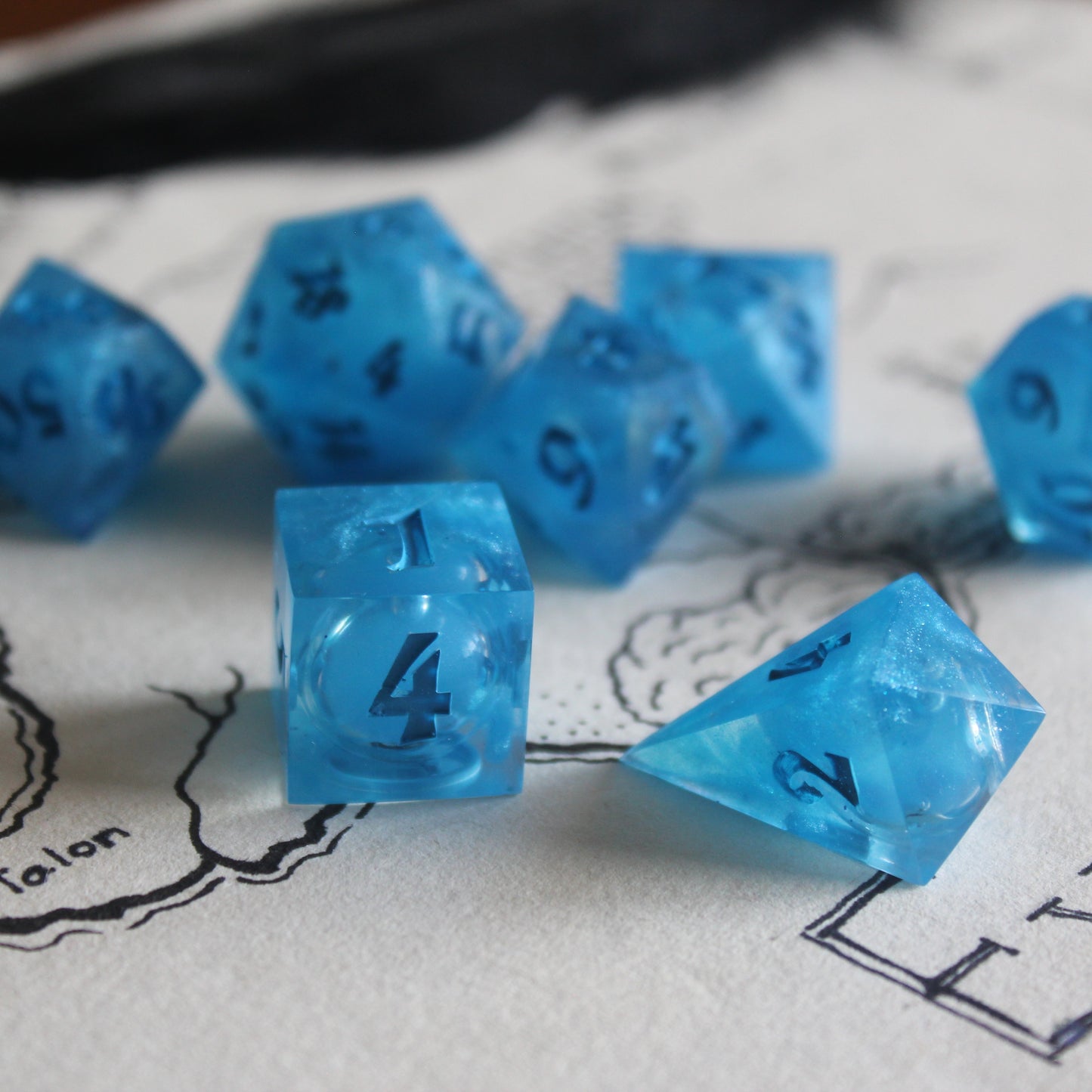 Arcane Hexcore 7-Piece Polyhedral Dice Set