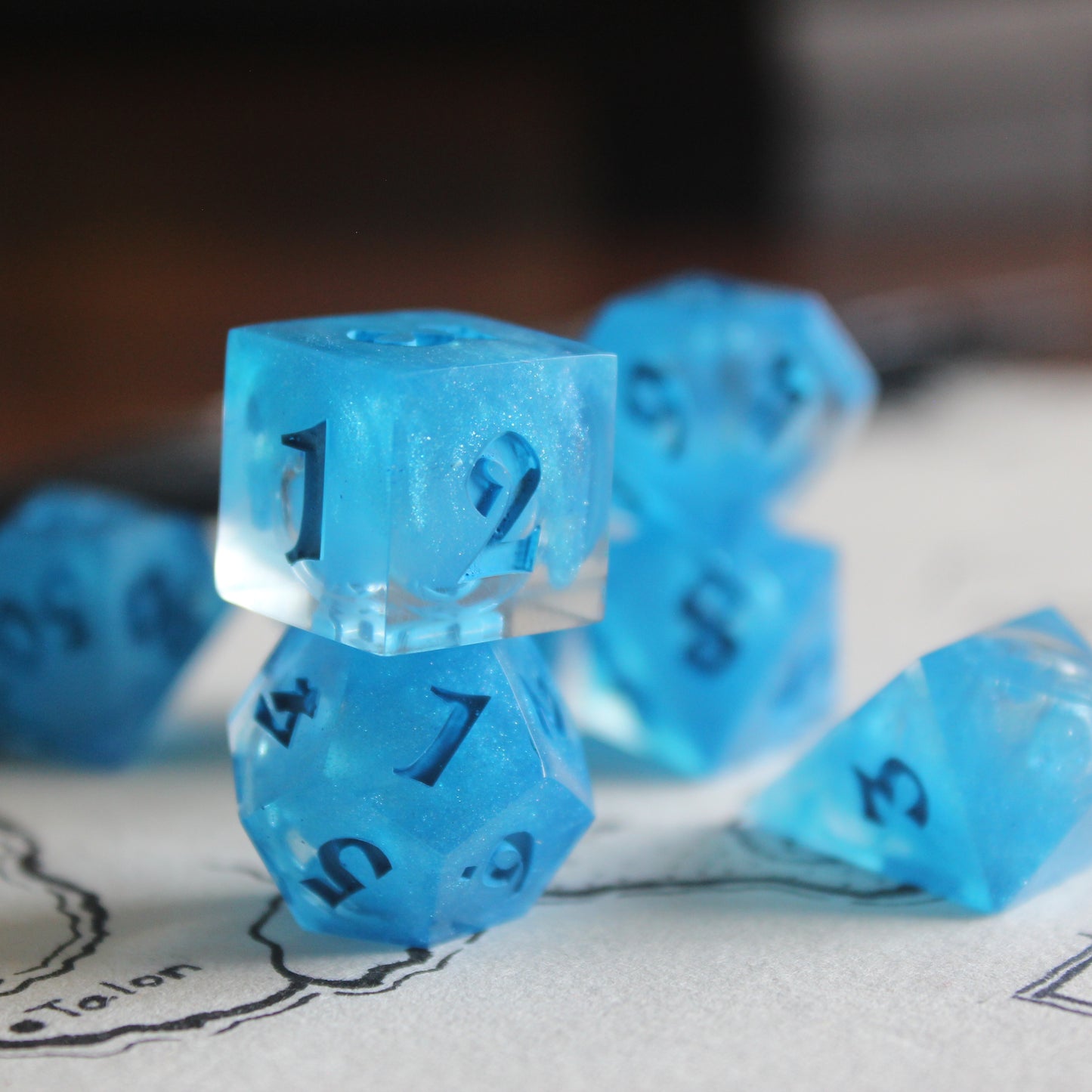 Arcane Hexcore 7-Piece Polyhedral Dice Set