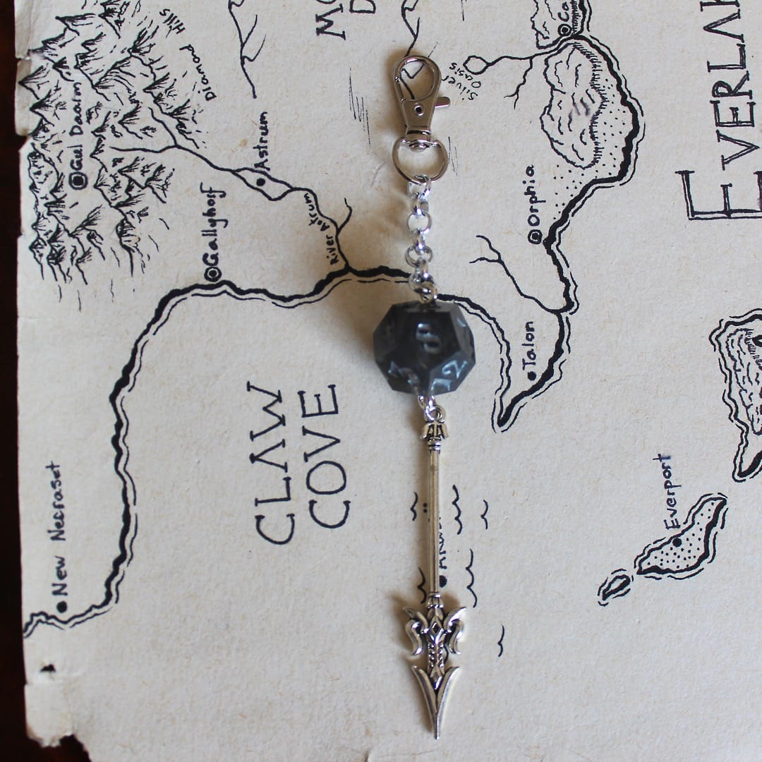 Caelen Keychain with Dice