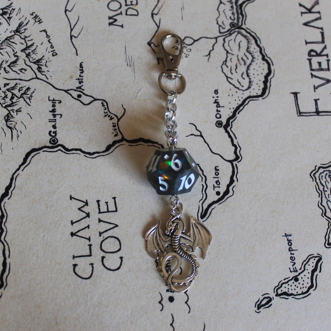 Mirelle Keychain with Dice