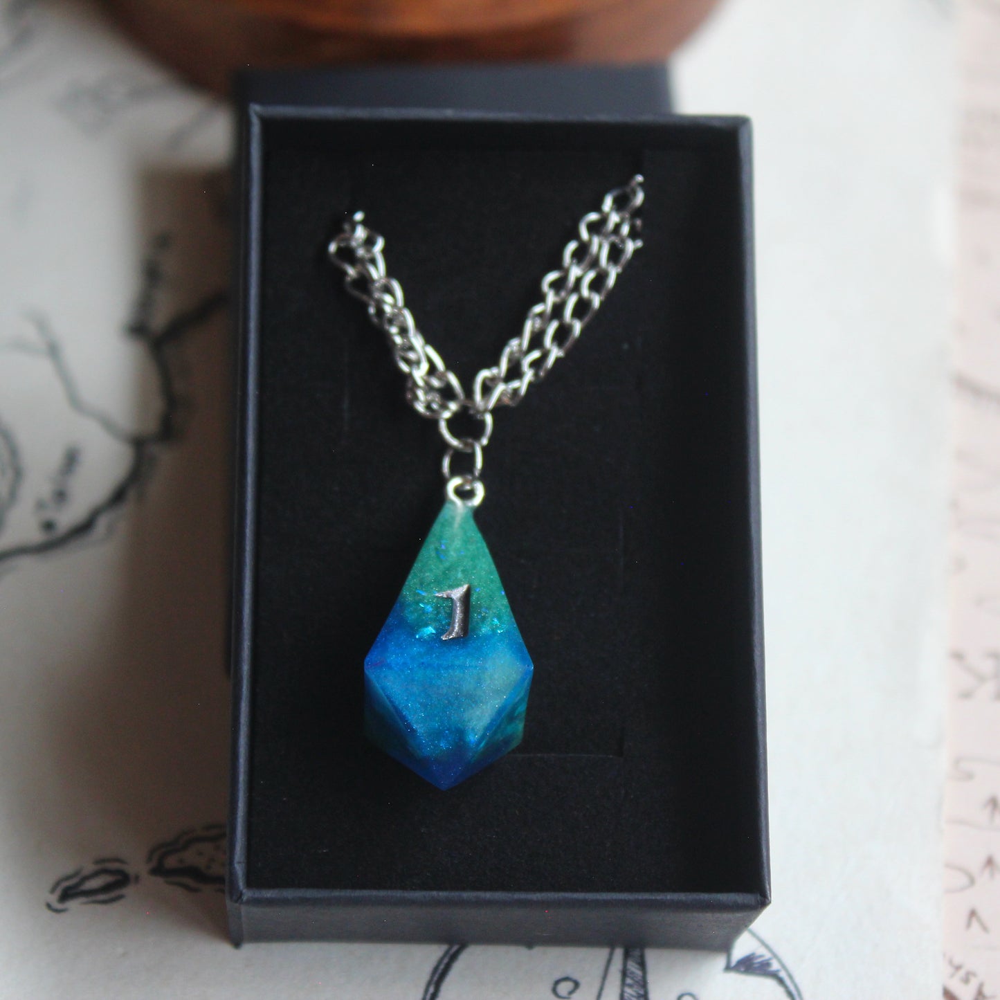 Enchanted Fruit Dice Necklace