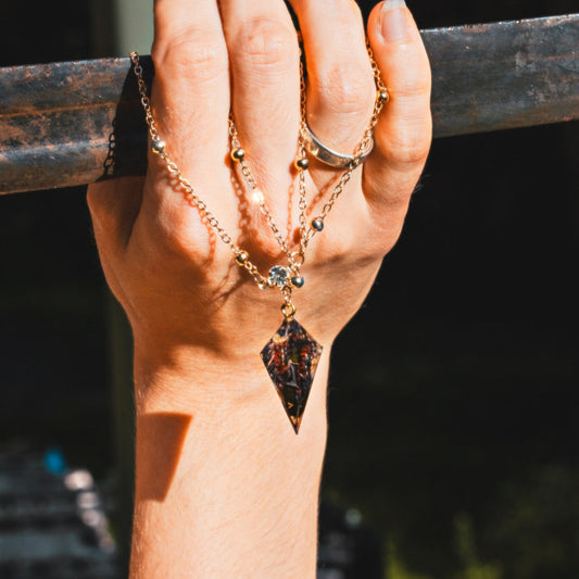 Garden Fairies Dice Necklace