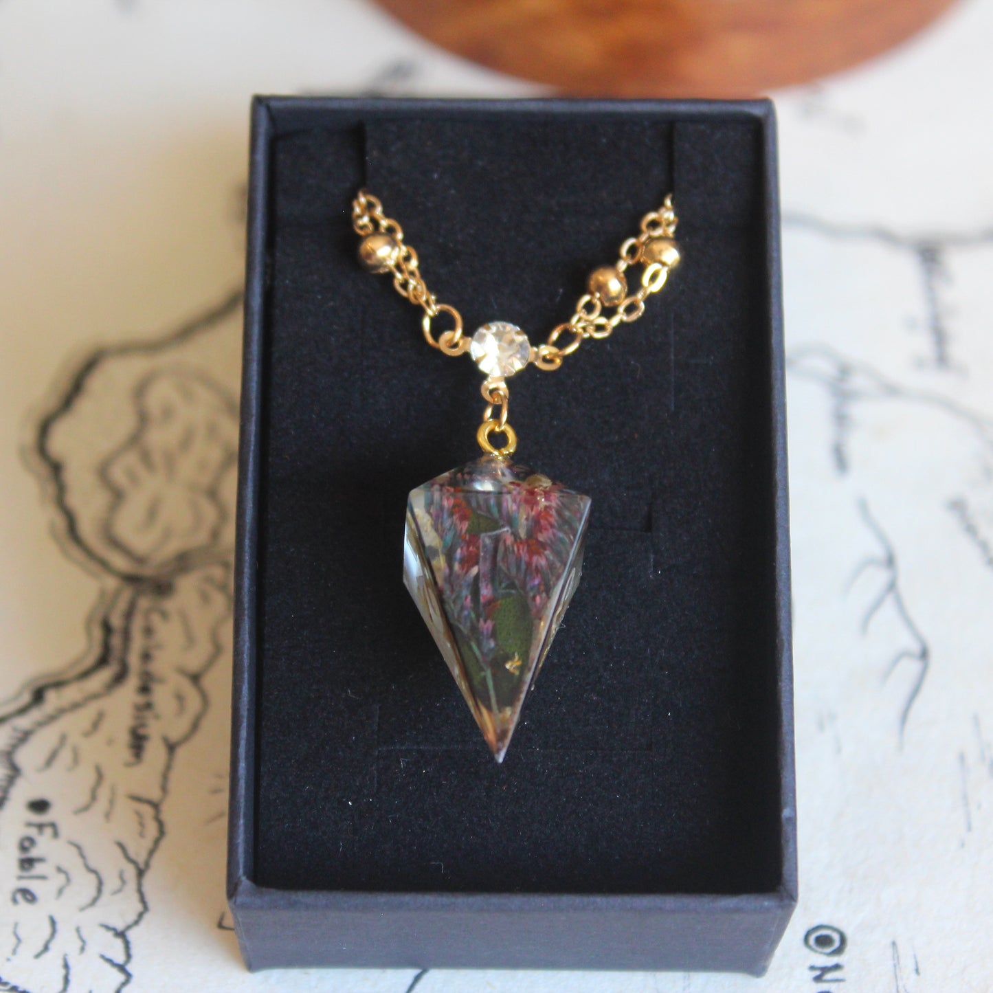Garden Fairies Dice Necklace