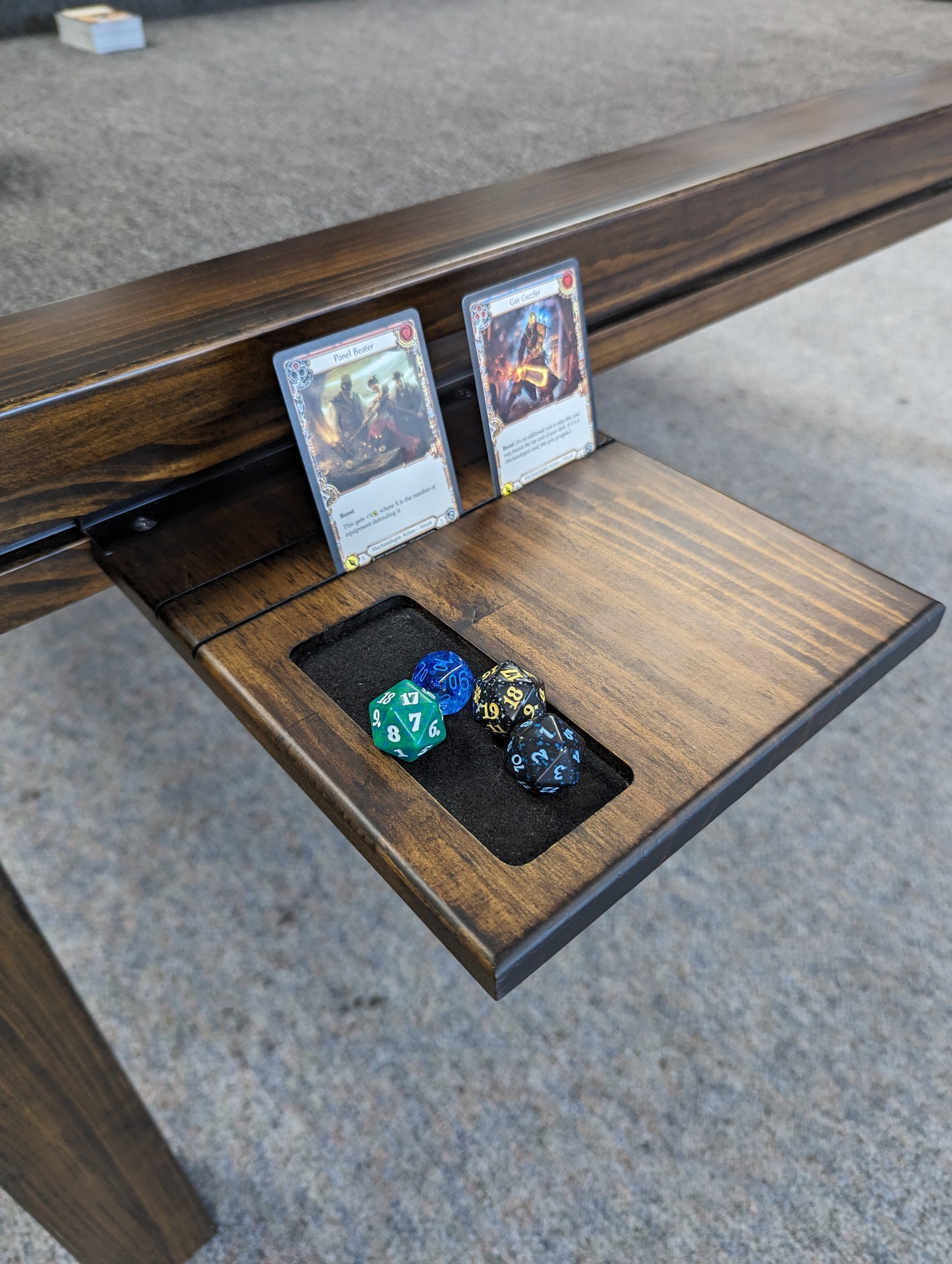 Black Japan Deluxe 6 Seater Gaming Table