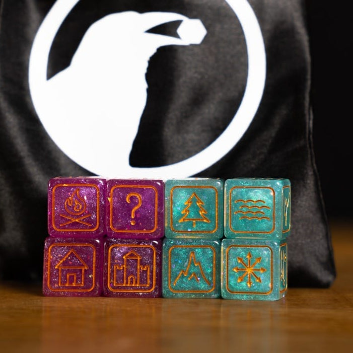 Cartograph + Cartograph Dice Set + Solo RPG Cards Bundle