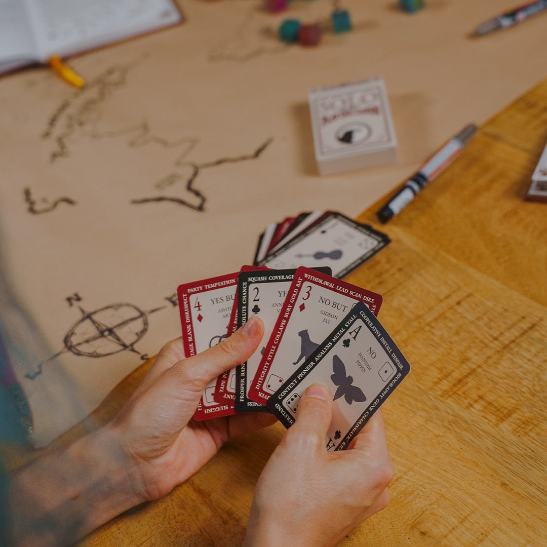 Cartograph + Caught in the Rain + Solo RPG Cards Bundle
