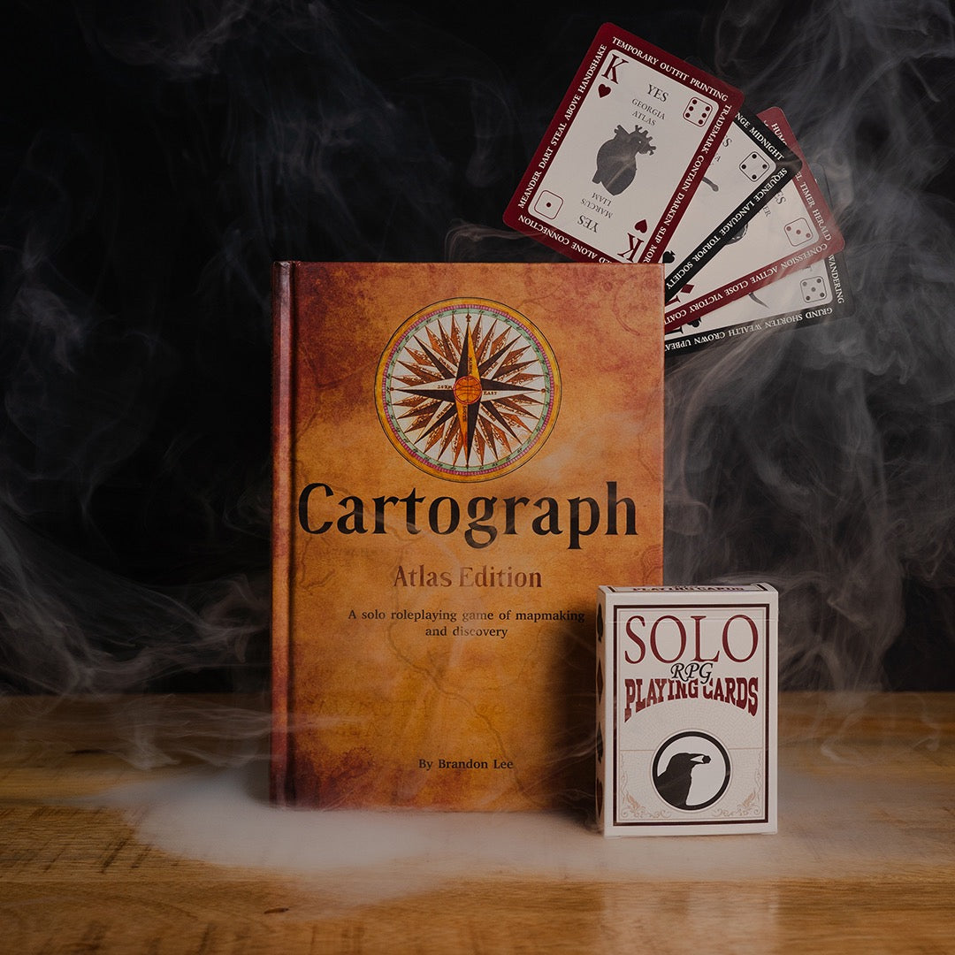 Cartograph + Solo RPG Cards Bundle