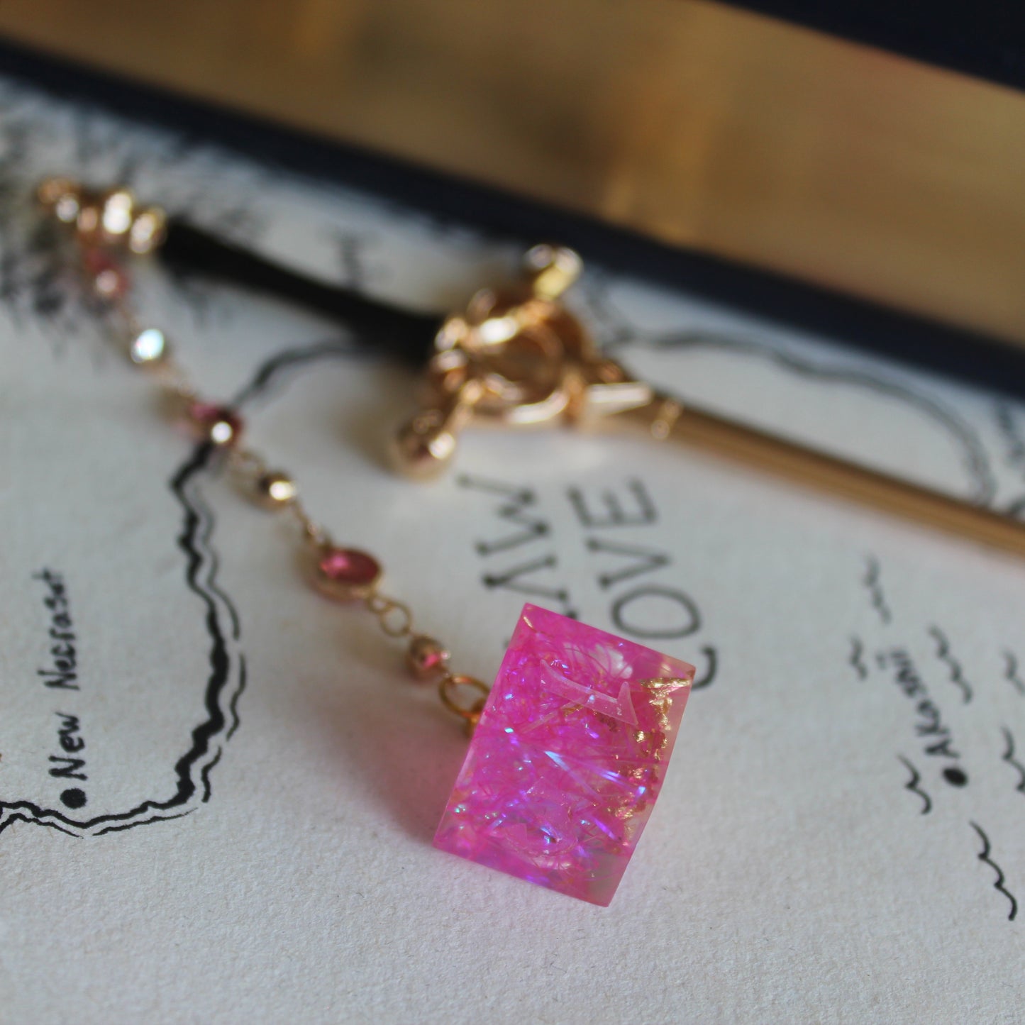 The Power of Pink Hair Sword with Dice
