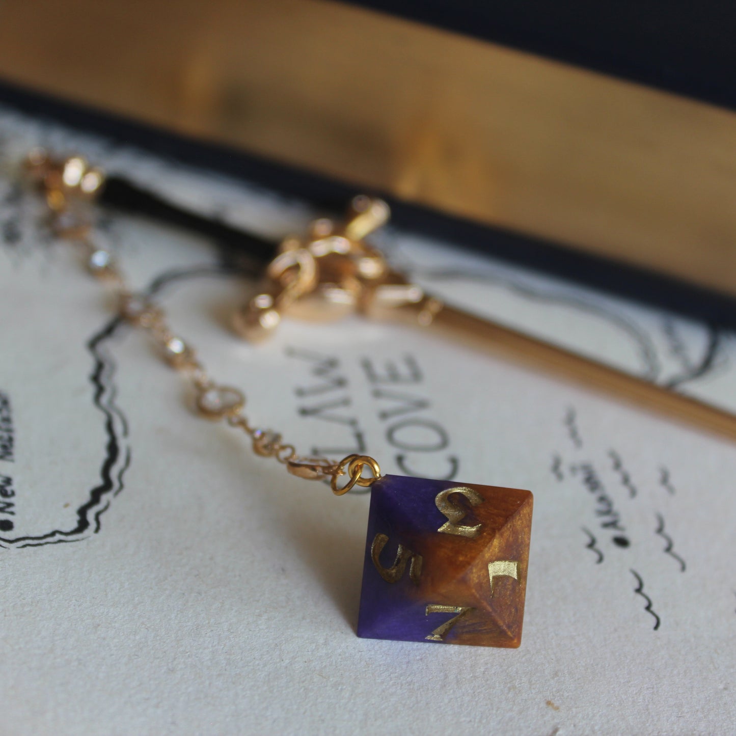Pixie's Poisoned Purple Hair Sword with Dice