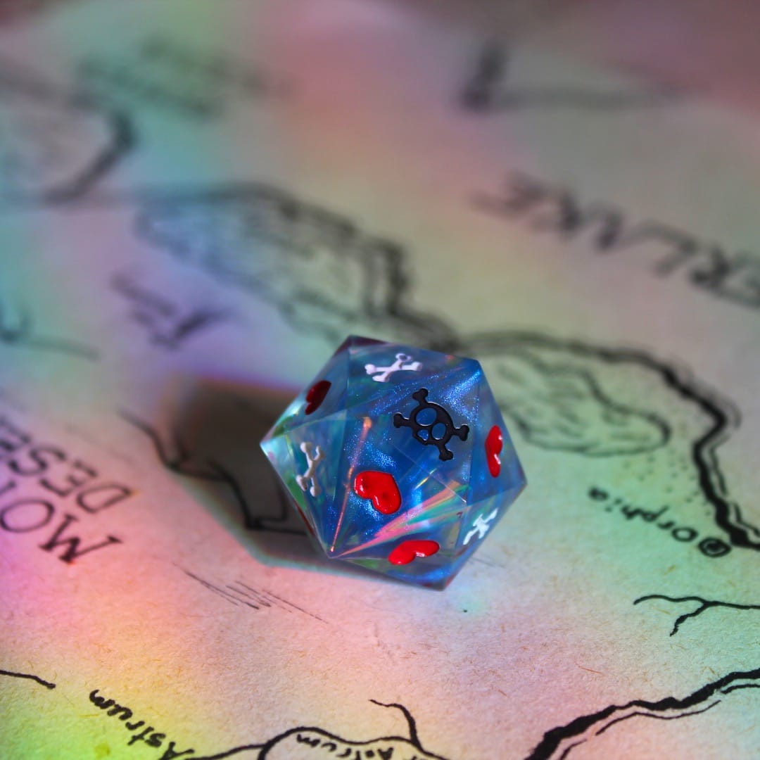 Whisper of Life Death Save Dice - D20