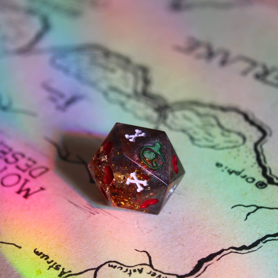 Last Breath Death Save Dice - D20