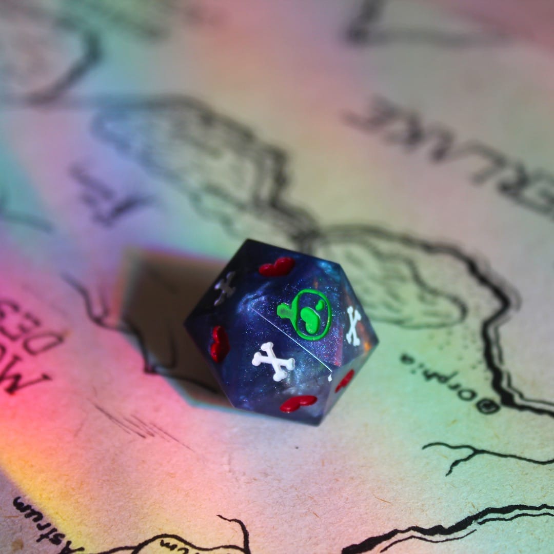 Death's Door Death Save Dice - D20