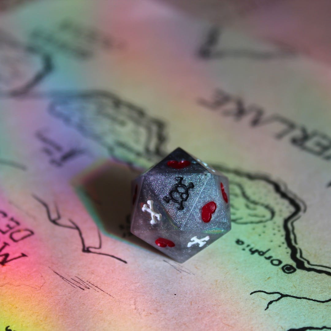 Fate's Mercy Death Save Dice - D20