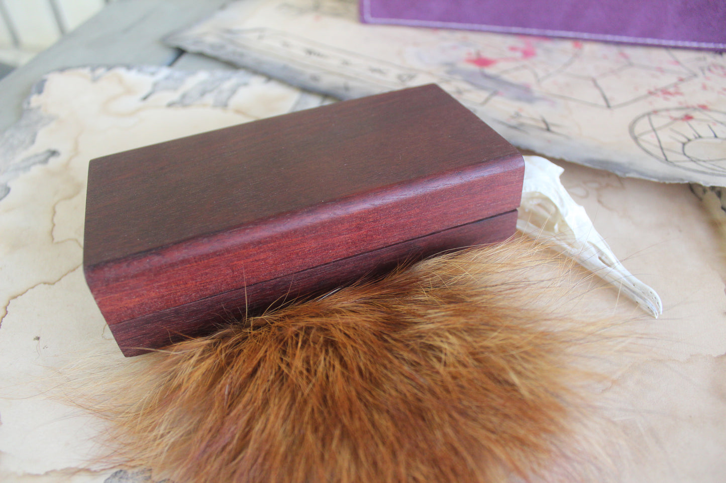 Merbau Hardwood Dice Box