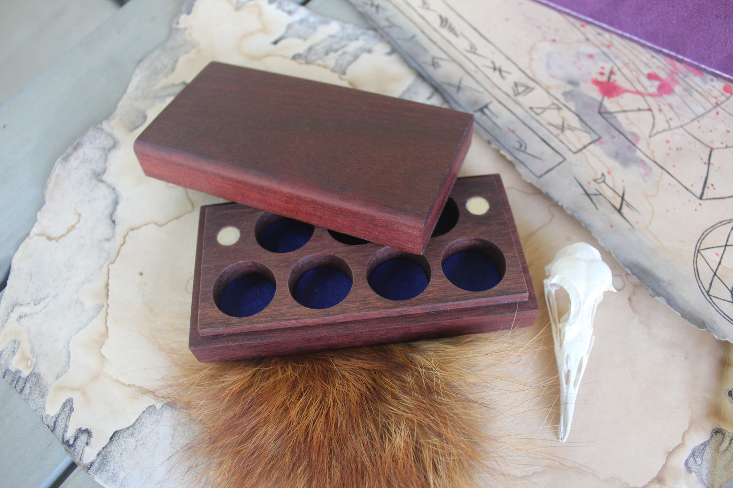 Merbau Hardwood Dice Box