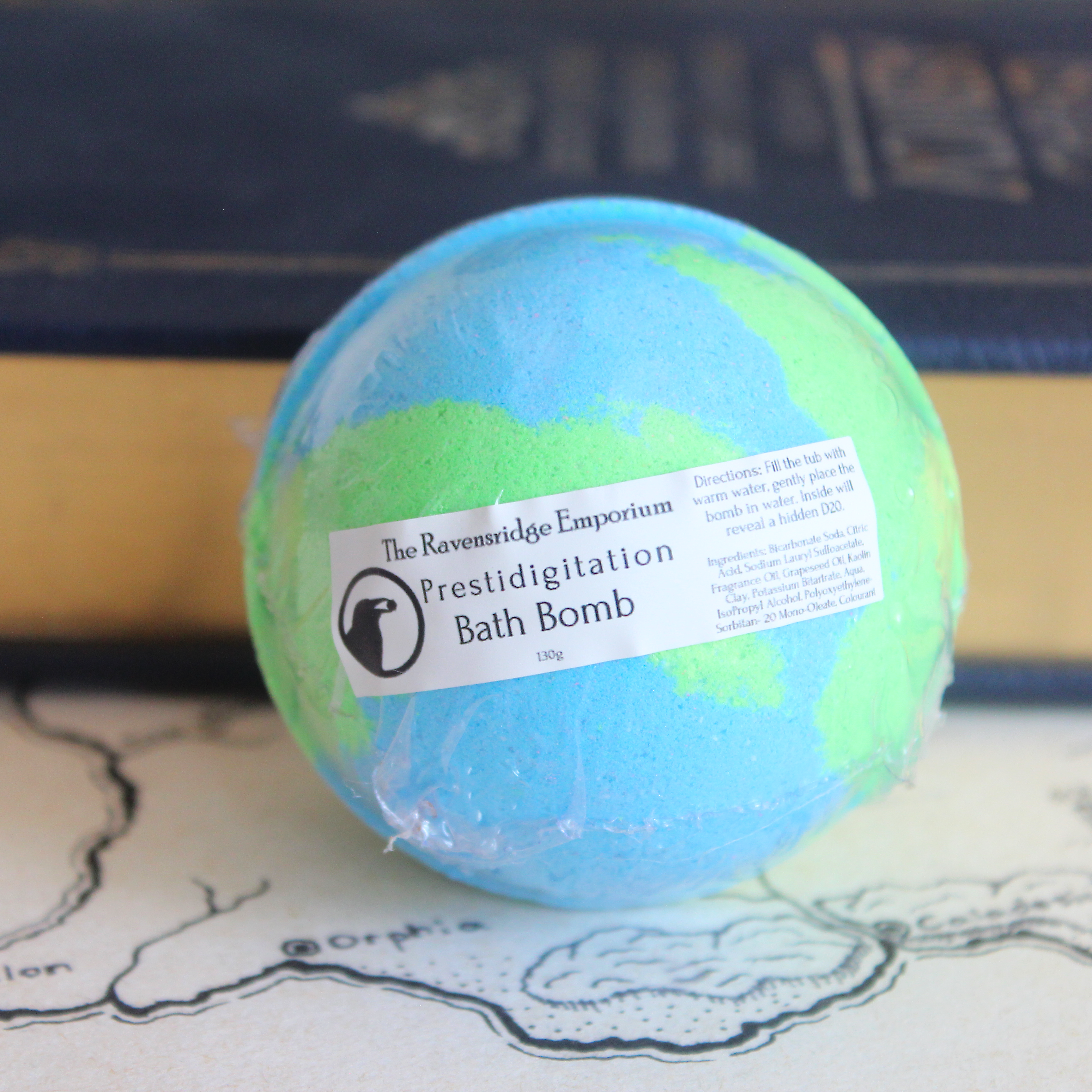 Prestidigitation Bath Bomb with Mystery Dice
