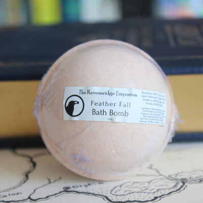 Feather Fall Bath Bomb with Mystery Dice