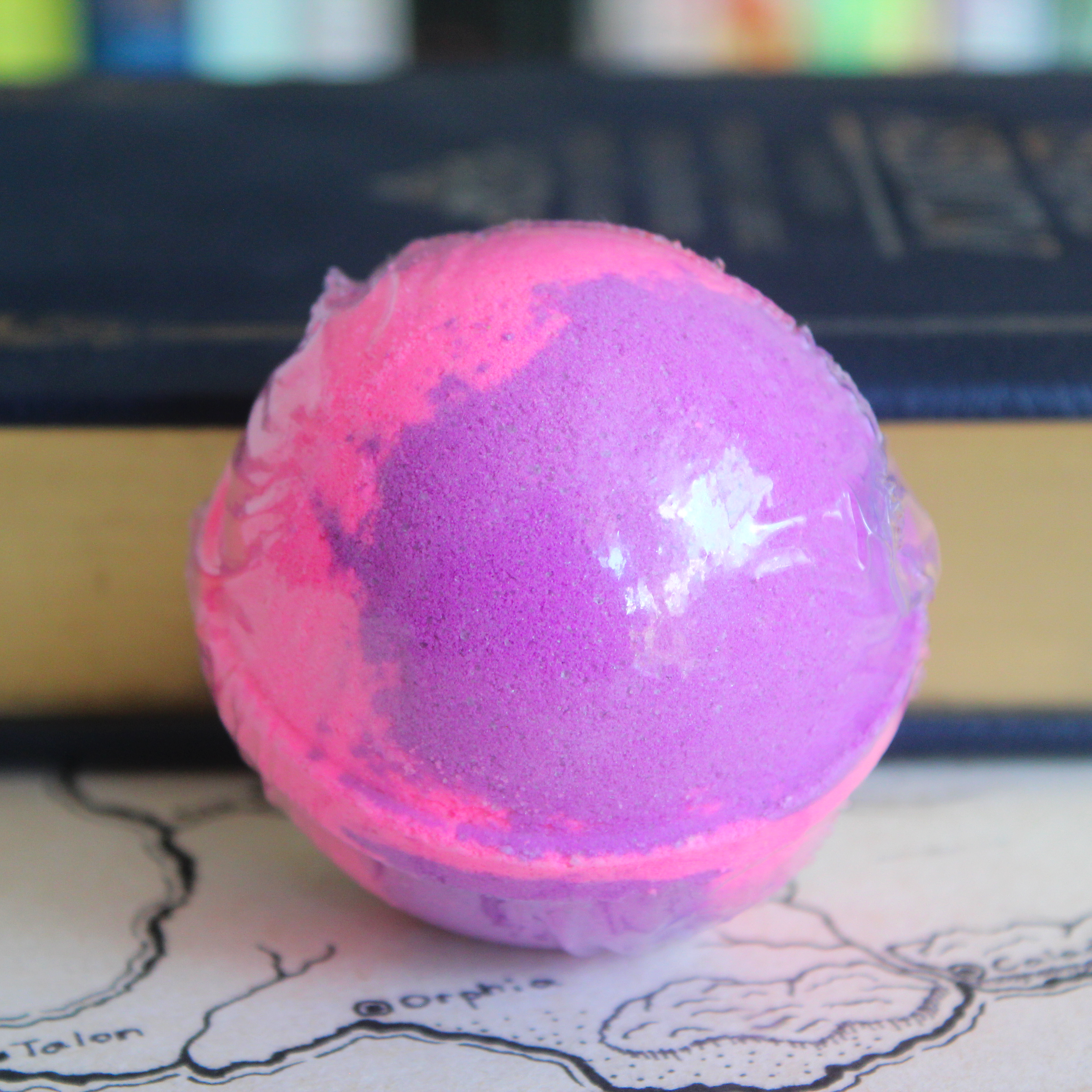 Eldritch Blast Bath Bomb with Mystery Dice