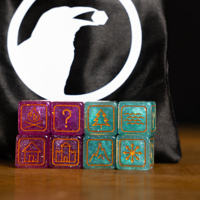 Cartograph Dice Set
