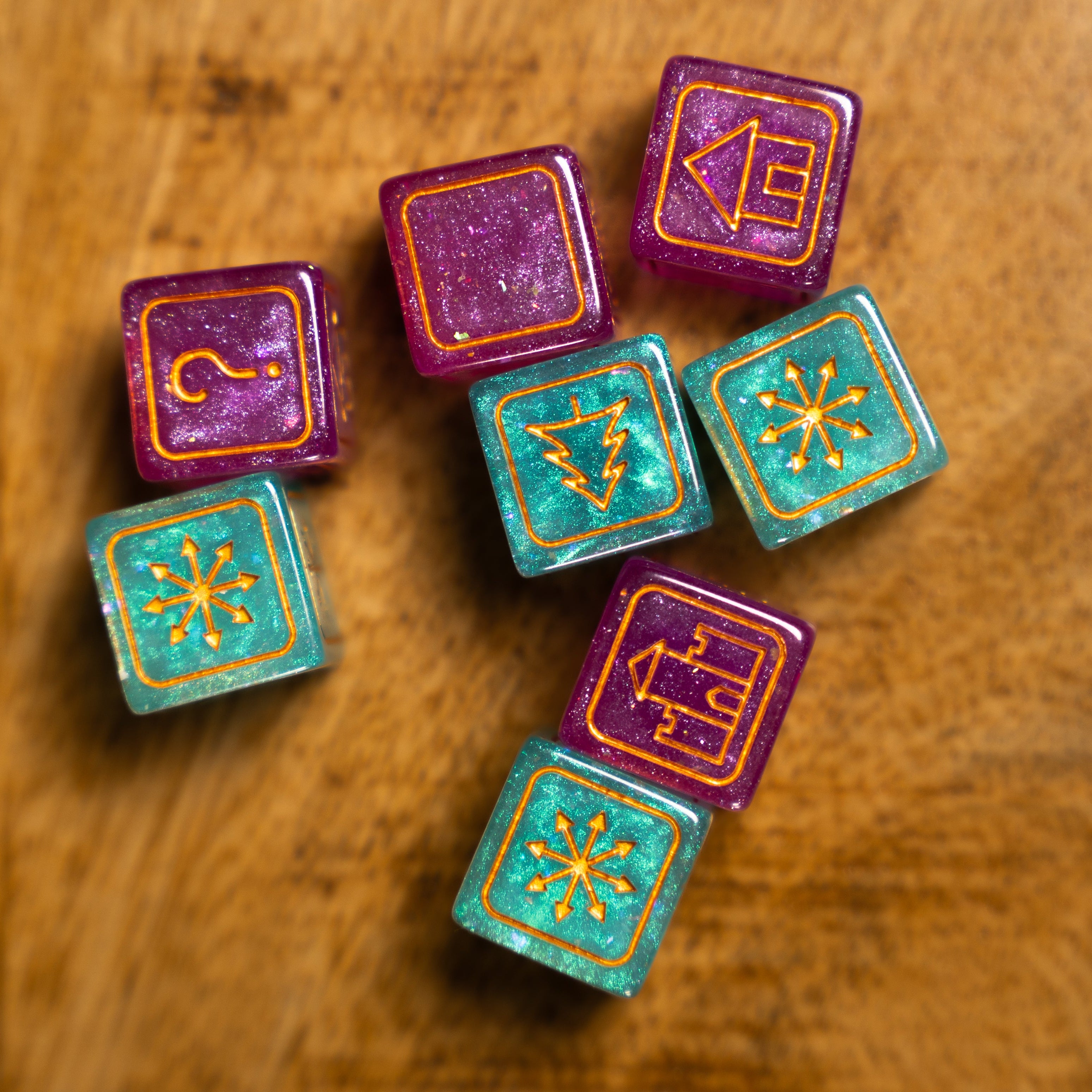 Cartograph Dice Set