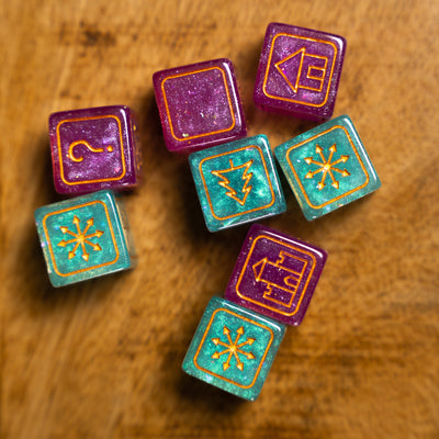 Cartograph Dice Set