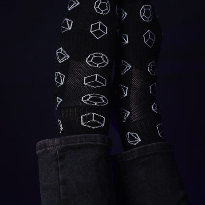 Ravensridge Polyhedral Dice Socks