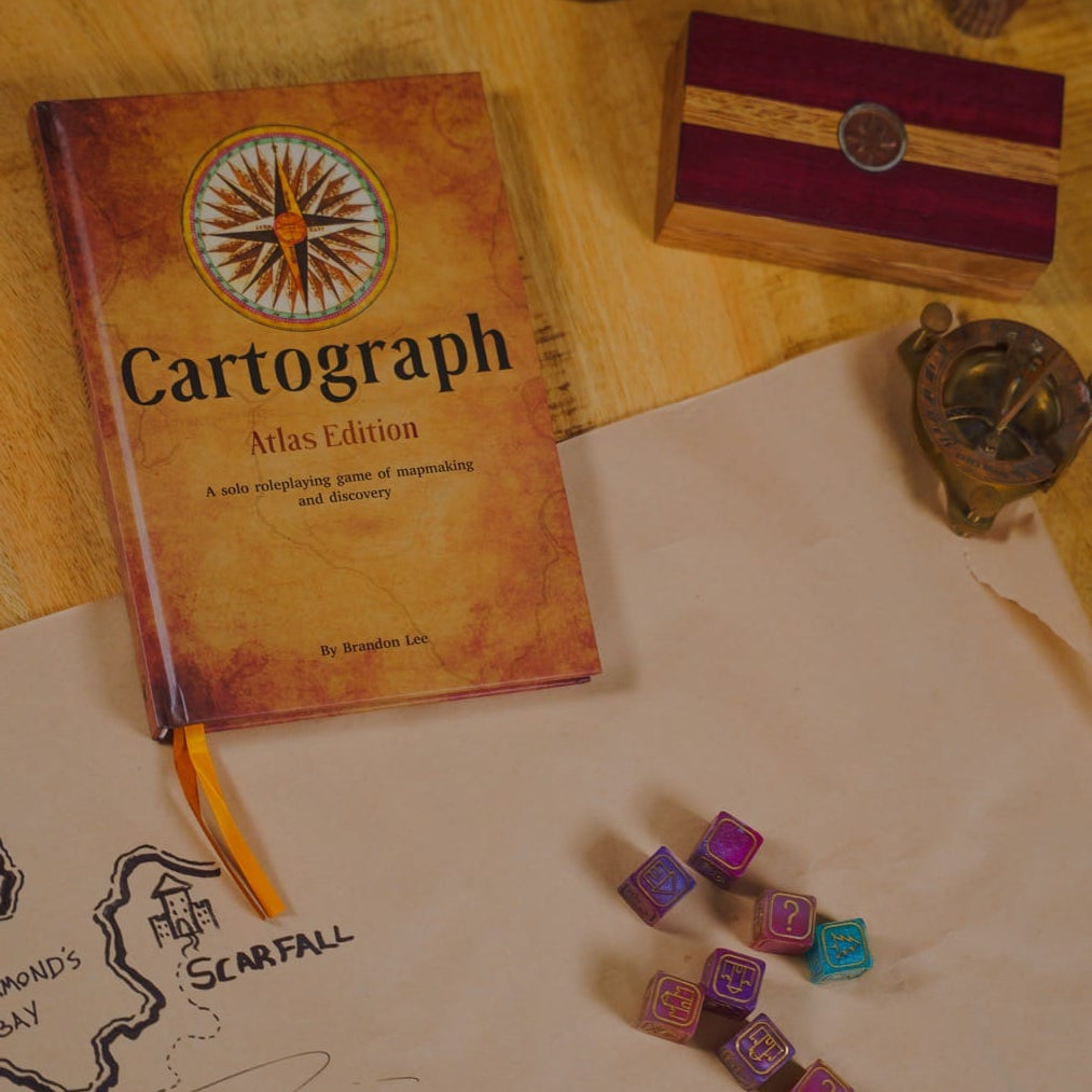 Cartograph + Cartograph Dice Set Bundle