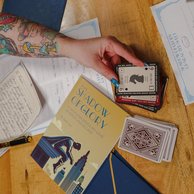 In the Shadow of Glory + Solo RPG Cards Bundle