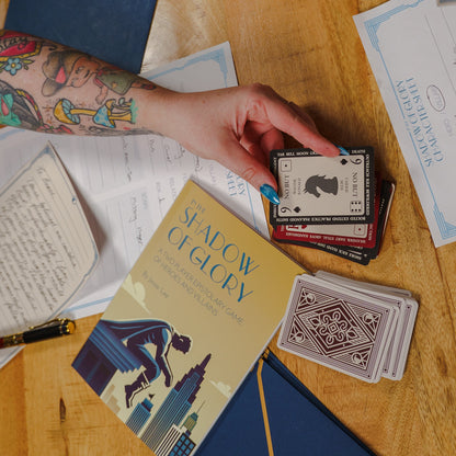 In the Shadow of Glory + Solo RPG Cards Bundle