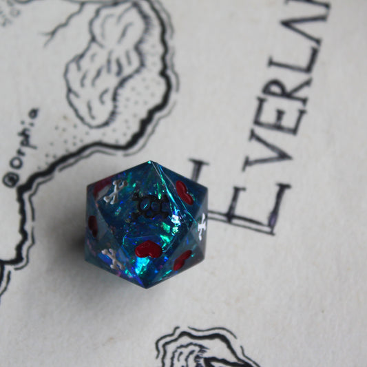 Butterfly Skies Death Save Dice (D20)