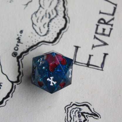 Butterfly Skies Death Save Dice (D20)