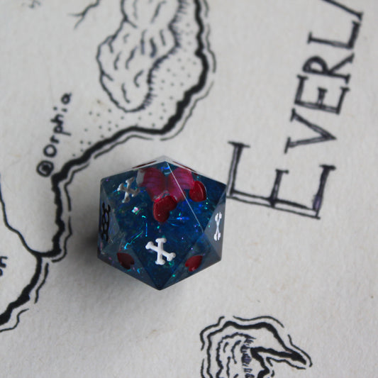 Butterfly Skies Death Save Dice (D20)