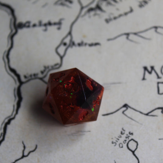 Cat of Doom Death Save Dice
